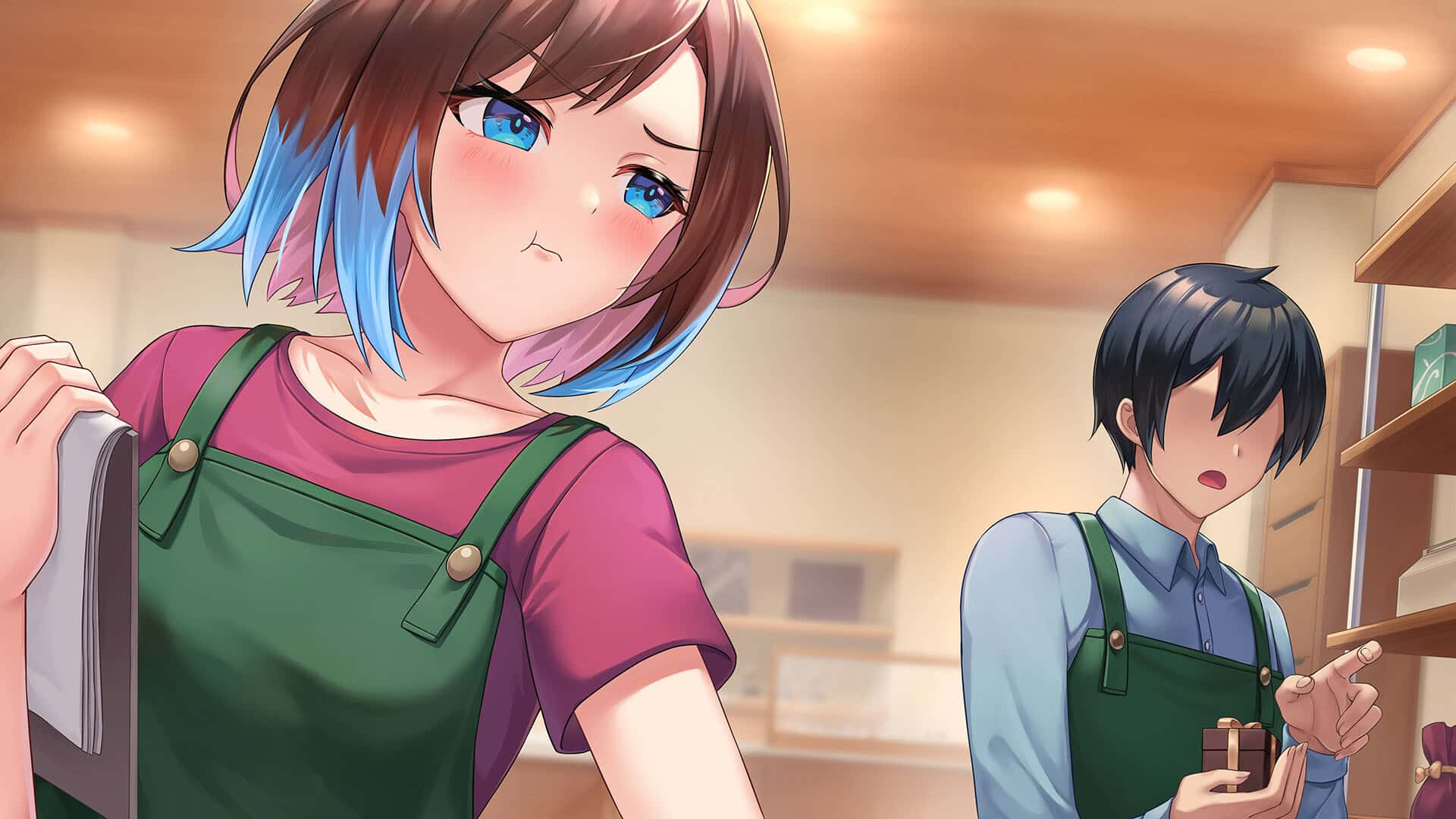 逃家少女〜蜜梨与巧克力〜 Mili and Chocolate全息投影